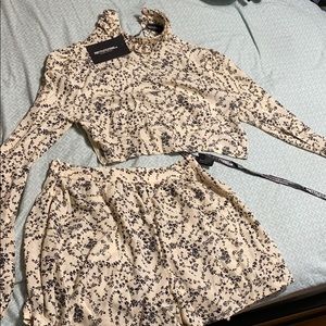 Matching Blouse - Short Set